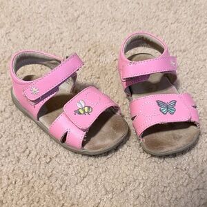 See Kai Run Leather Sandals Size 8